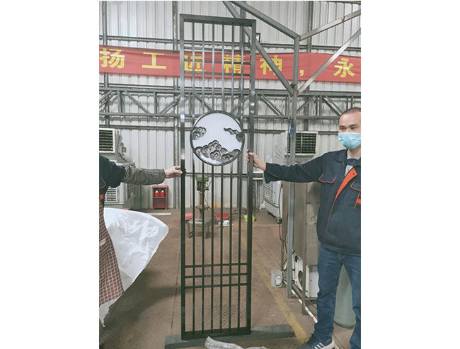 不锈钢简易屏风