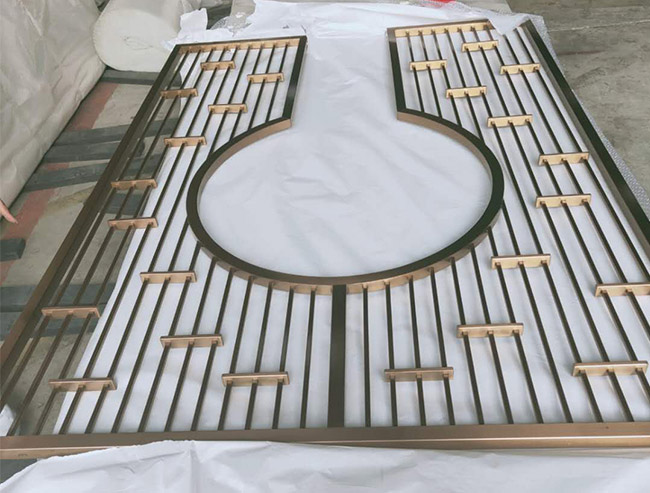 不锈钢简易屏风